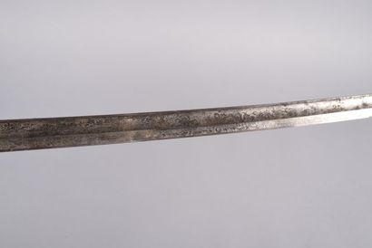 Sabre prussien d’officier de fusilier. Garde...