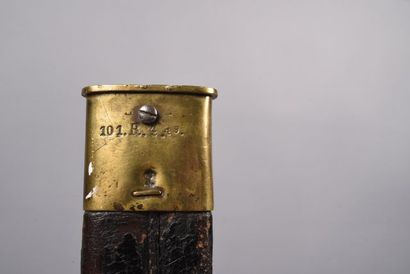 Hirschfager pour l’infanterie saxonne, matriculée...
