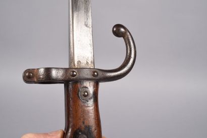 France. Baïonnette modèle 1874 pour fusil...