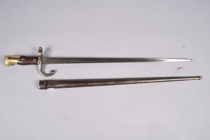 France. Baïonnette modèle 1874 pour fusil...