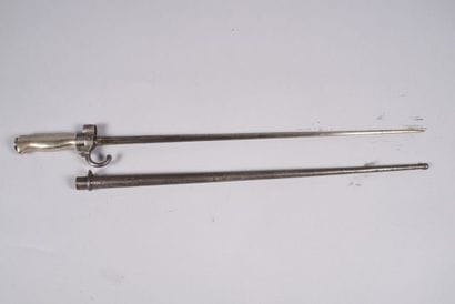 France. Baïonnette modèle 1886, 1er type...
