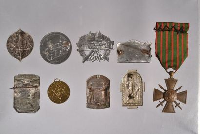 Allemagne. Ensemble de 8 badges commémoratifs...