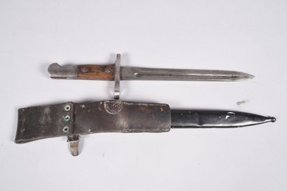Turquie. Baïonnette système Mauser. Pommeau...