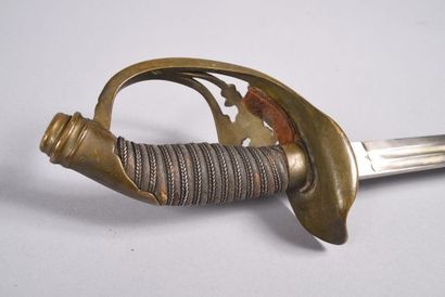 Sabre d’officier d’infanterie prussien sur...