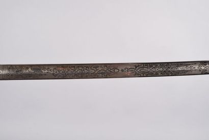 Sabre prussien d’officier de cavalerie légère,...