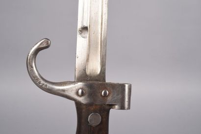 France. Baïonnette modèle 1892 pour mousqueton...