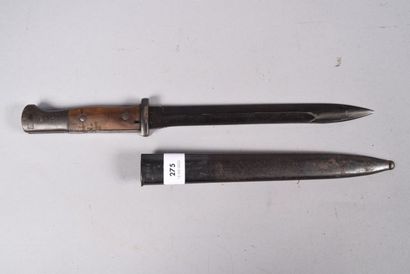 Baïonnette allemande modèle 1884-98 à dents...