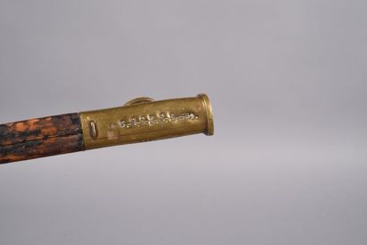 Baïonnette à douille prussienne, bien matriculée...