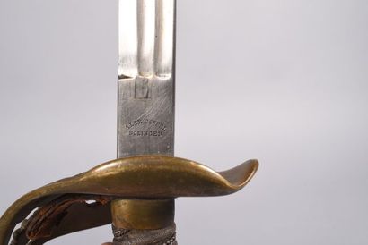 Sabre d’officier d’infanterie prussien sur...