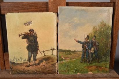 Hans Erhart « soldats bavarois en marche...