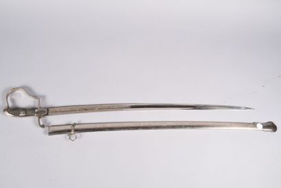 Sabre d’officier Badois d’artillerie. Monture...