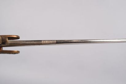 Sabre prussien d’officier d’artillerie, Monture...