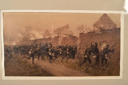 Carl Röchling d’après, « Gravelotte » et...