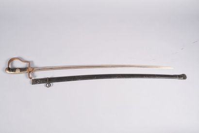 Prusse. Sabre d'officier de fusiliers. Belle...