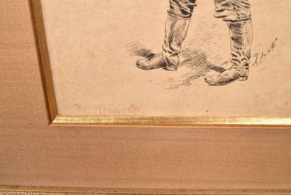 Alphonse de NEUVILLE (1835-1885), « la fouille...