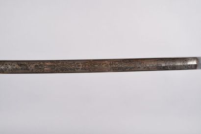 Sabre prussien d’officier de cavalerie légère,...