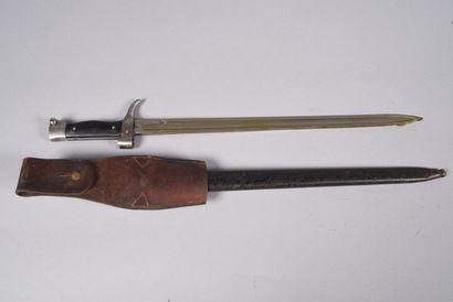 France. Baïonnette modèle 1892/15 pour mousqueton...