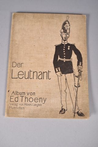« Der Leutnant » par Ed. Thoeny. Verlag von...