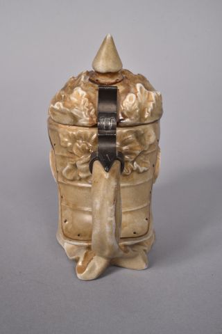 Chope anthropomorphe « Bismarck » en céramique...