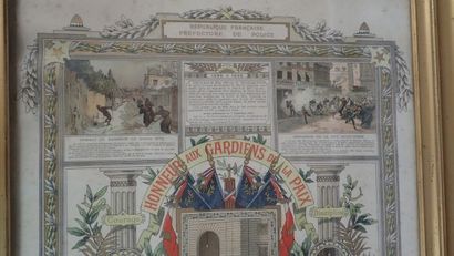 Lithographie, Honneur aux Gardiens de la...