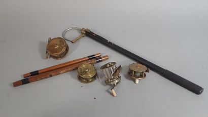 Ensemble d'éléments de pèche comprenant :...