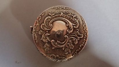 Ensemble de quatre boîtes à pilule en argent...