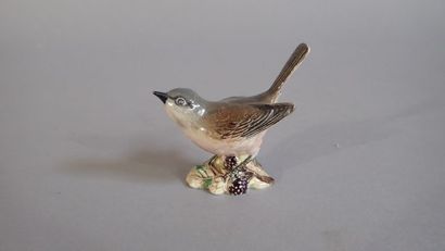 Manufacture de Beswide. Suite de quatre oiseaux...