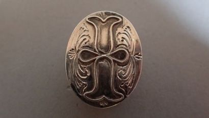 Ensemble de quatre boîtes à pilule en argent...