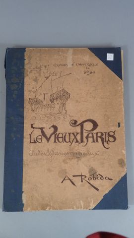 Albert ROBIDA (1848-1926) Le vieux Paris,...