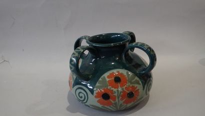 Léon ELCHINGER (1911-1975), vase à quatre...