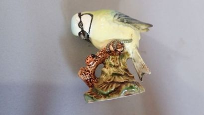 Manufacture de Beswide. Suite de quatre oiseaux...