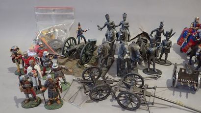 ALTAYA. Ensemble de 47 figurines en plomb...