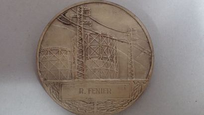Ensemble de médailles de table : médaille...
