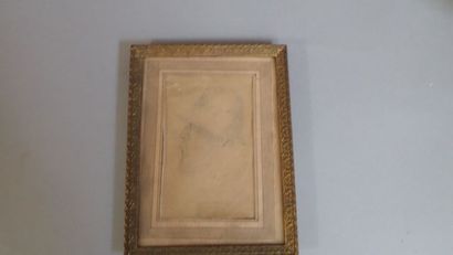 Ecole du début XXème, portrait d'homme au...