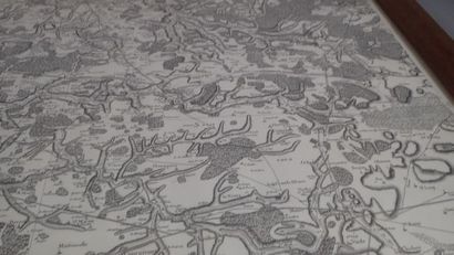 Carte départementale du Sud de l'Aisne, Seine...