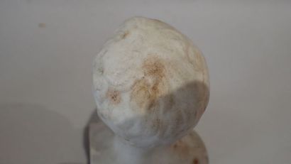 Buste en biscuit de Limoges figurant le buste...