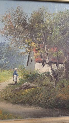 Ecole du XIXème siècle dans le goût de Barbizon,...