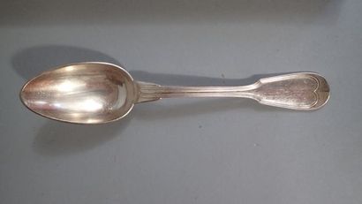 ALFENIDE pour CHRISTOFLE, ménagère au filet...