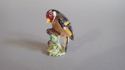 Manufacture de Beswide. Suite de quatre oiseaux...