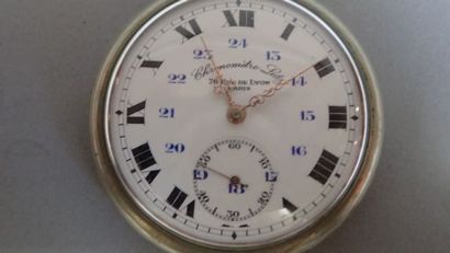 Ensemble comprenant : Une montre de gousset...