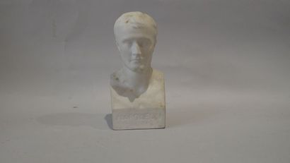 Buste en biscuit de Limoges figurant le buste...