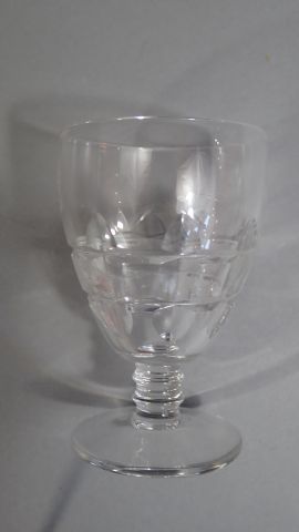 Partie d'un service de verres en cristal,...