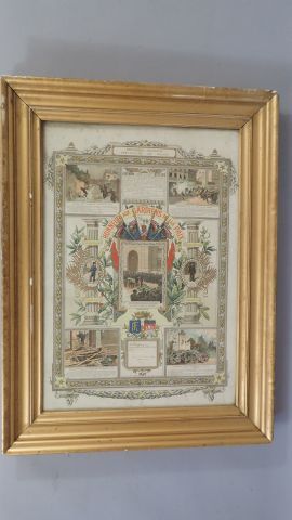 Lithographie, Honneur aux Gardiens de la...