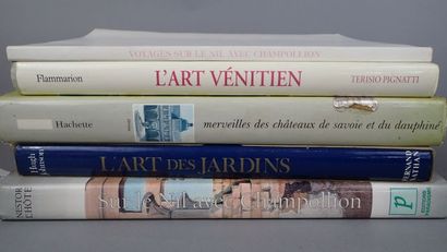 Ensemble de 5 livres sur le thème de la culture....