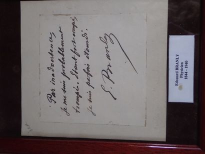 Edouard BRANLY [1844-1940] – Physicien précurseur...