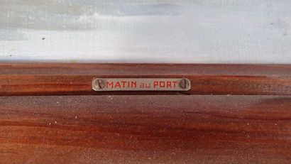 Ensemble de trois marines :
A. Mafée (Ecole...