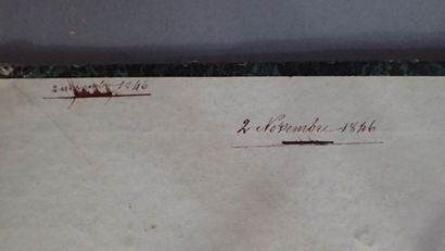 Ecole française du milieu du XIXème siècle,...