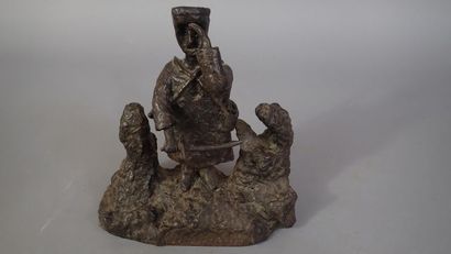 Marcel GRAMONT (XXème siècle) « Le guerrier...