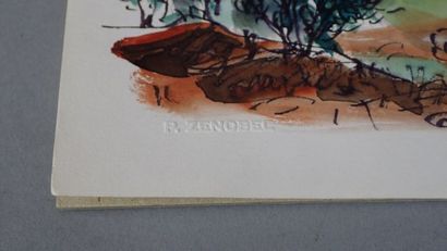 Pierre ZENOBEL (Genève 1905-Paris 1996)....