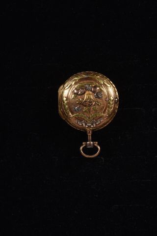 Montre de gousset en ors de couleurs, dont...